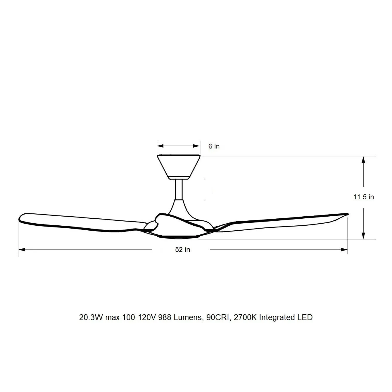 Haiku L Universal Mount Outdoor Ceiling Fan