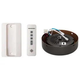 Hand -Held Remote Control Transmitter, Receiver, Holster and Brushed Steel Receiver Hub