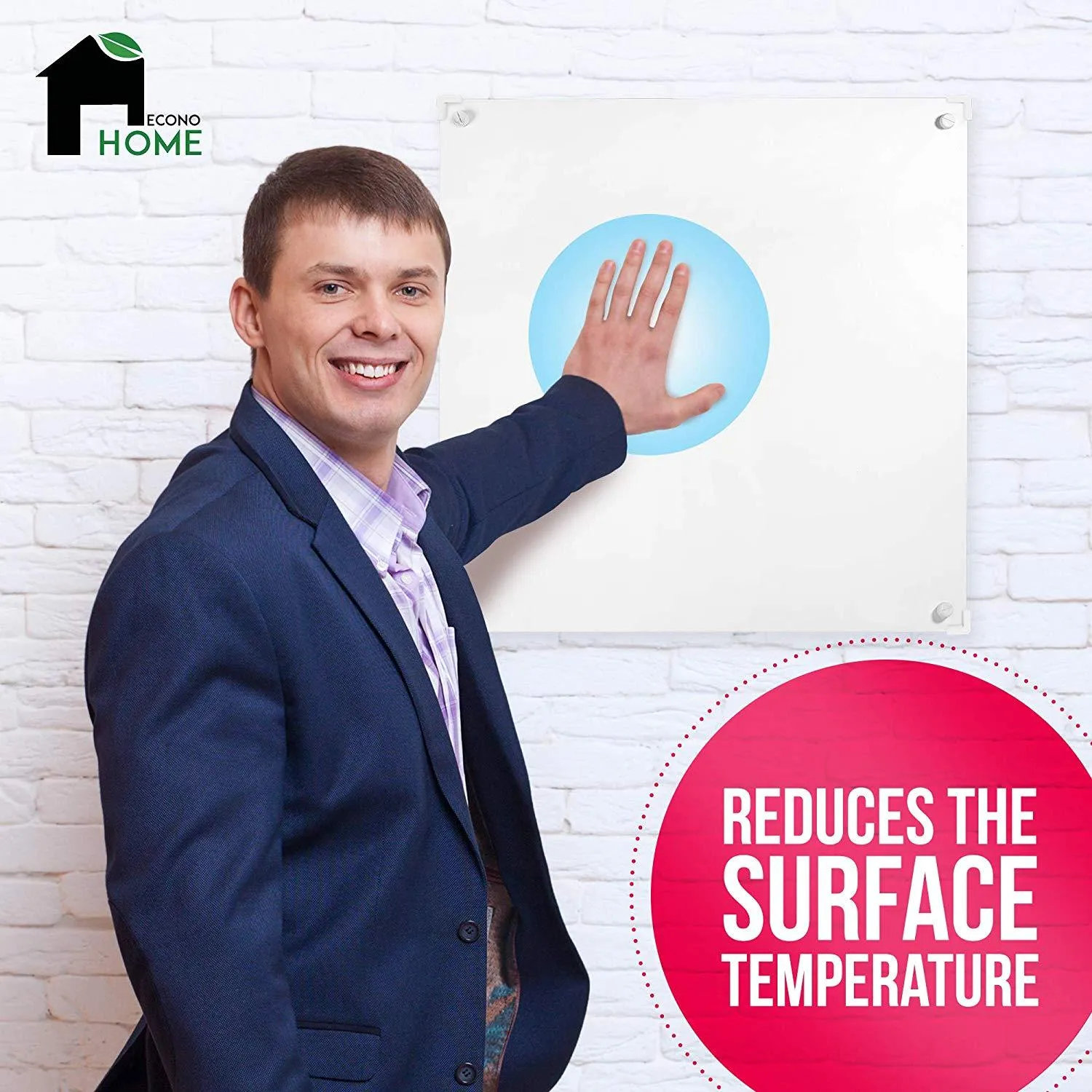 Heat Guard for Wall Mount Space Convector Heater Panel