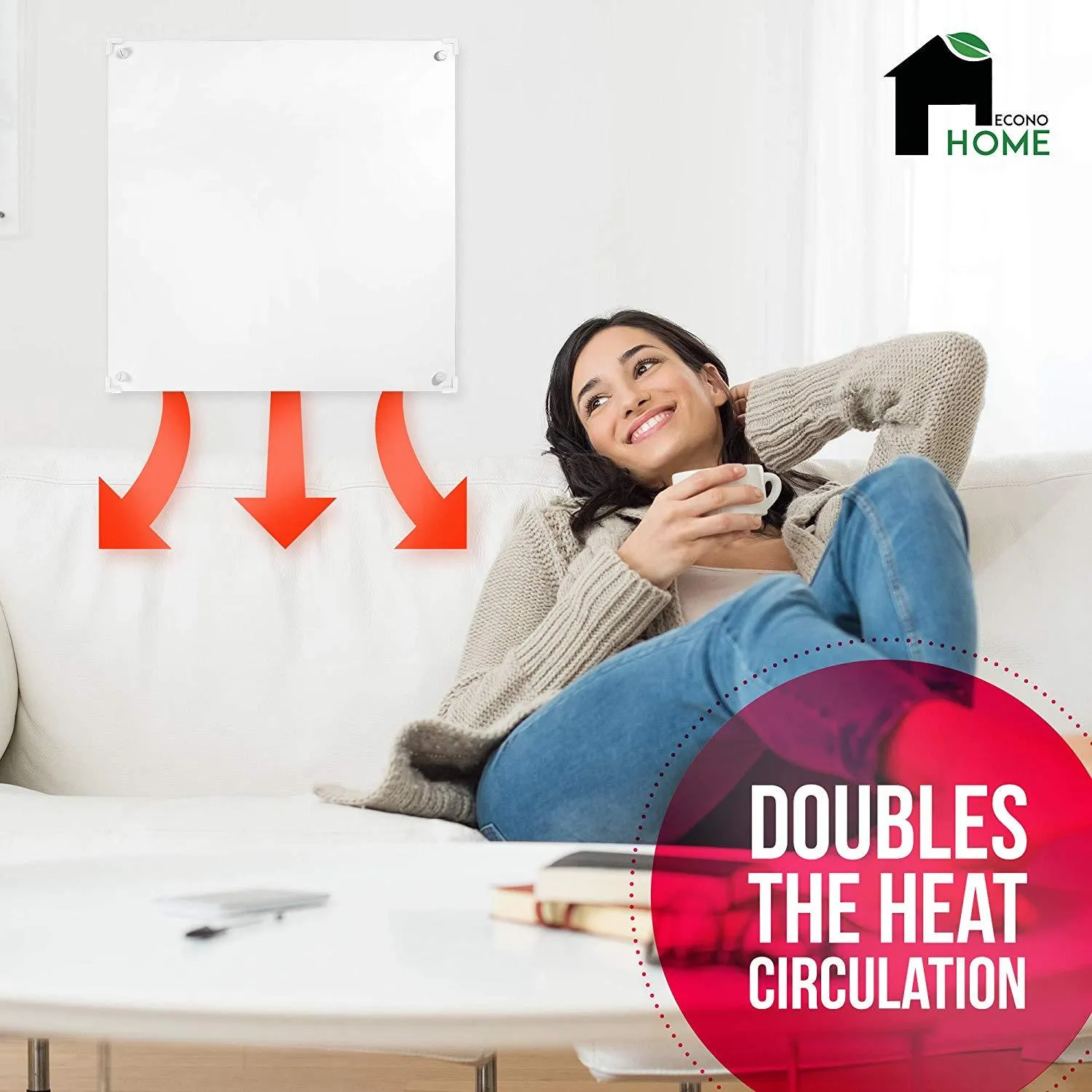 Heat Guard for Wall Mount Space Convector Heater Panel