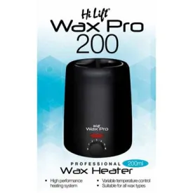 Hi Lift Wax Pro 200 - 200ml - BLACK