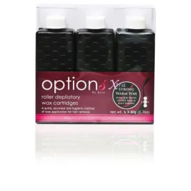 Hive Xtra Strong Warm Wax Roller Depilatory Cartridges 6 x 80g