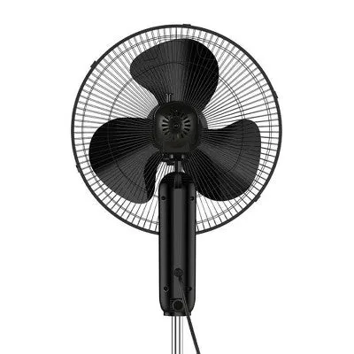 Holmes 16" Oscillating 3 Speed Manual Stand Fan Black