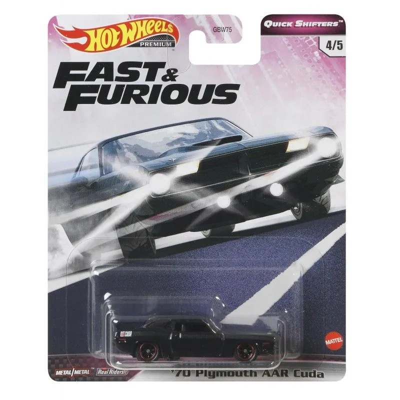 Hot Wheels Fast & Furious 4/5 '70 Plymouth AAr Cuda