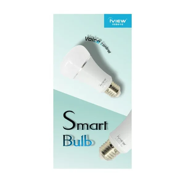 ISB610 7W 600 lumens E26 Smart Multi-Color LED WiFi Light Bulb Works with Alexa and Google Assistant