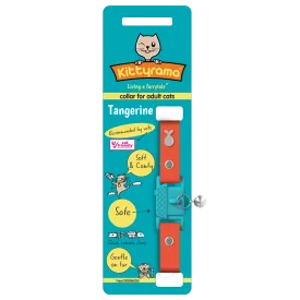 Kittyrama Vet & Cat Expert Approved Cat Collar Tangerine