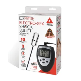 Lux Fetish Electro-sex Shock Bullet with Remote Control
