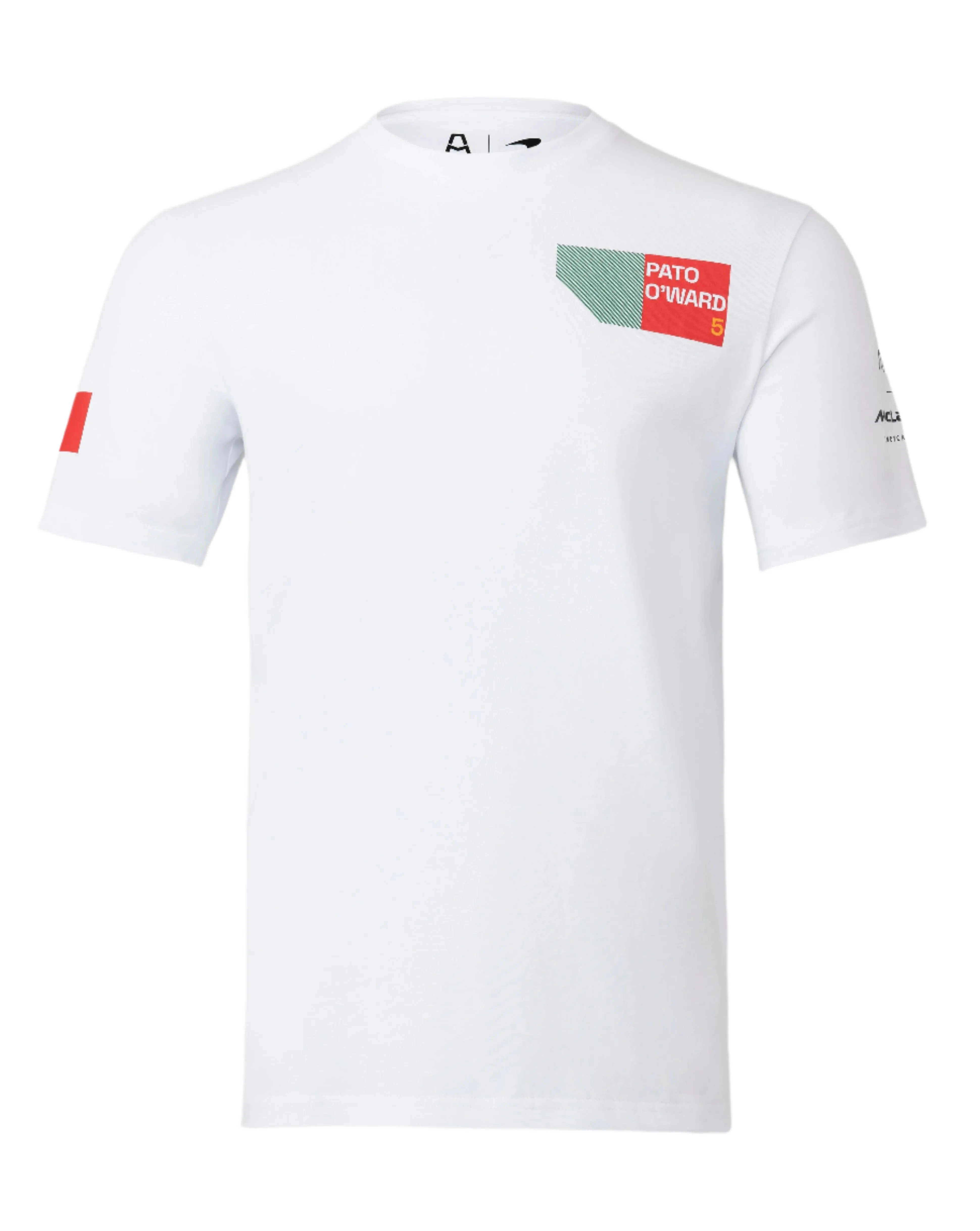 McLaren Indy Car Men's Pato O'Ward T-Shirt - White