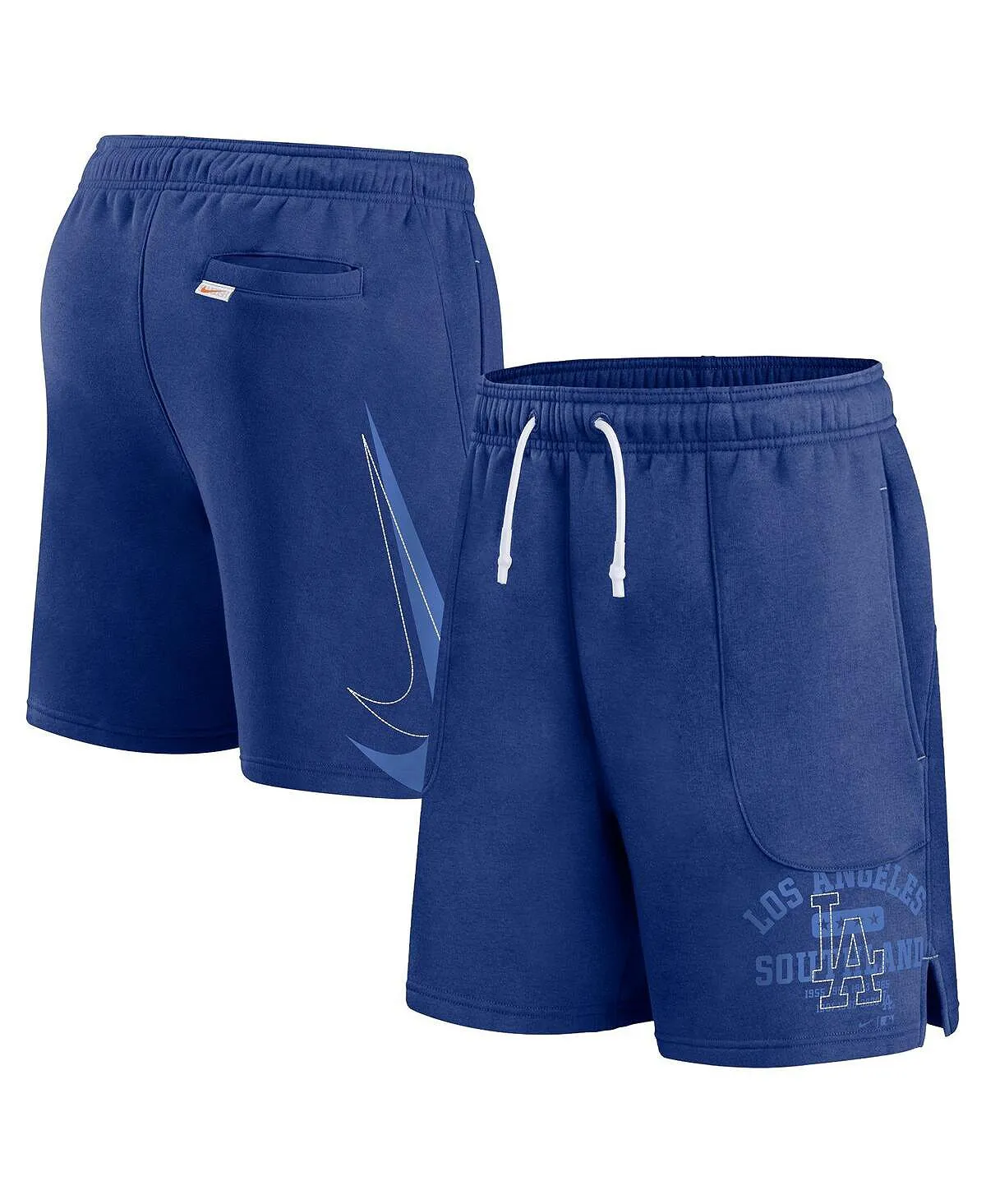 Men's Royal Los Angeles Dodgers Nike Statement Ball Shorts
