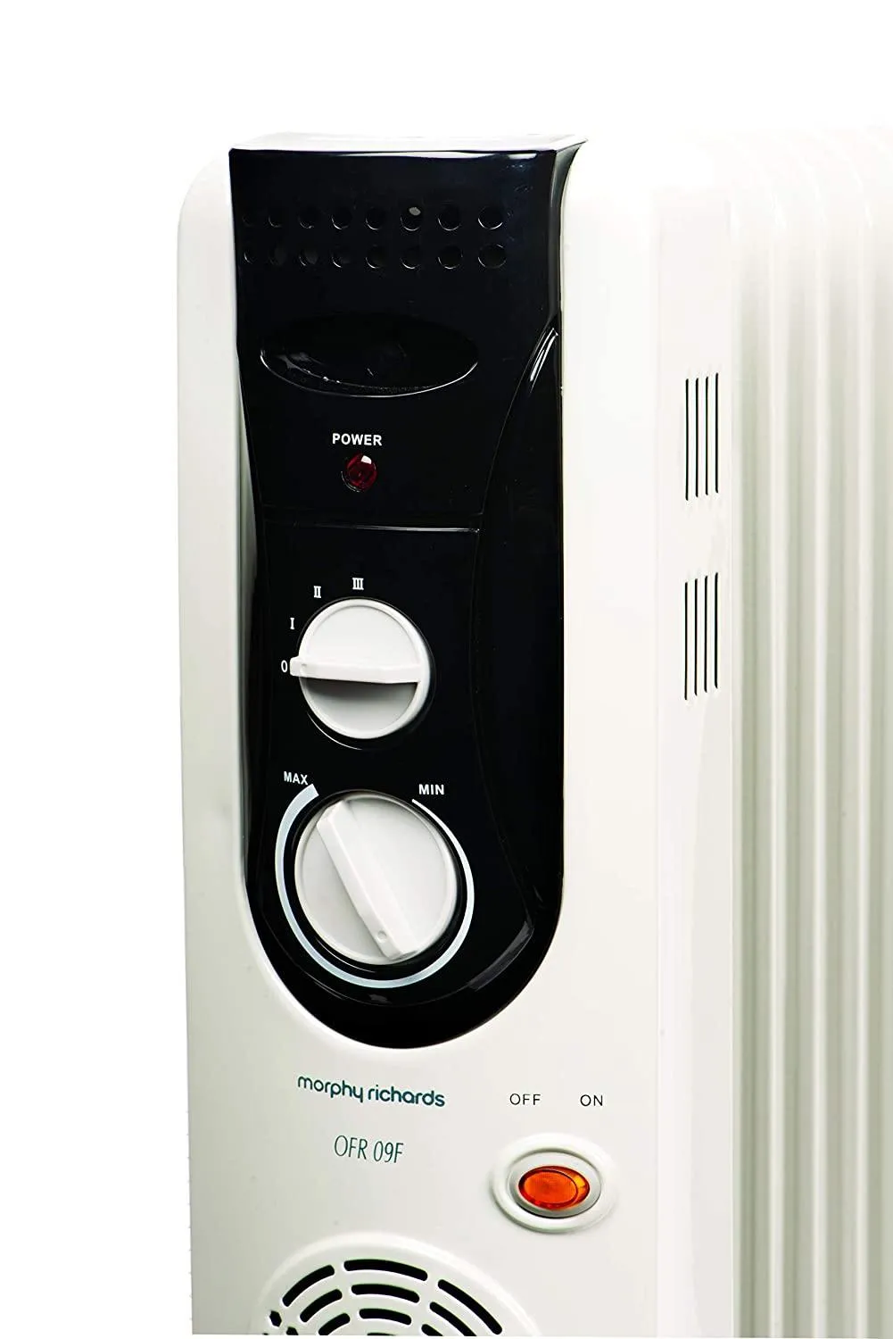 Morphy Richards OFR 9F  9-Fin 2400 Watts Oil Filled with Fan Radiator Room Heater (Ivory)