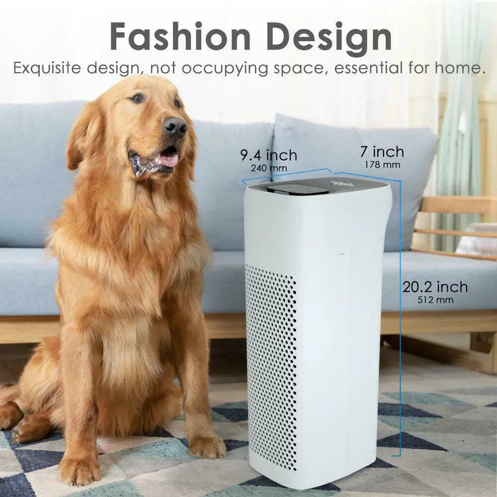 MS18 HEPA Air Purifier for Smoke Eater with Washable Pre-Filter