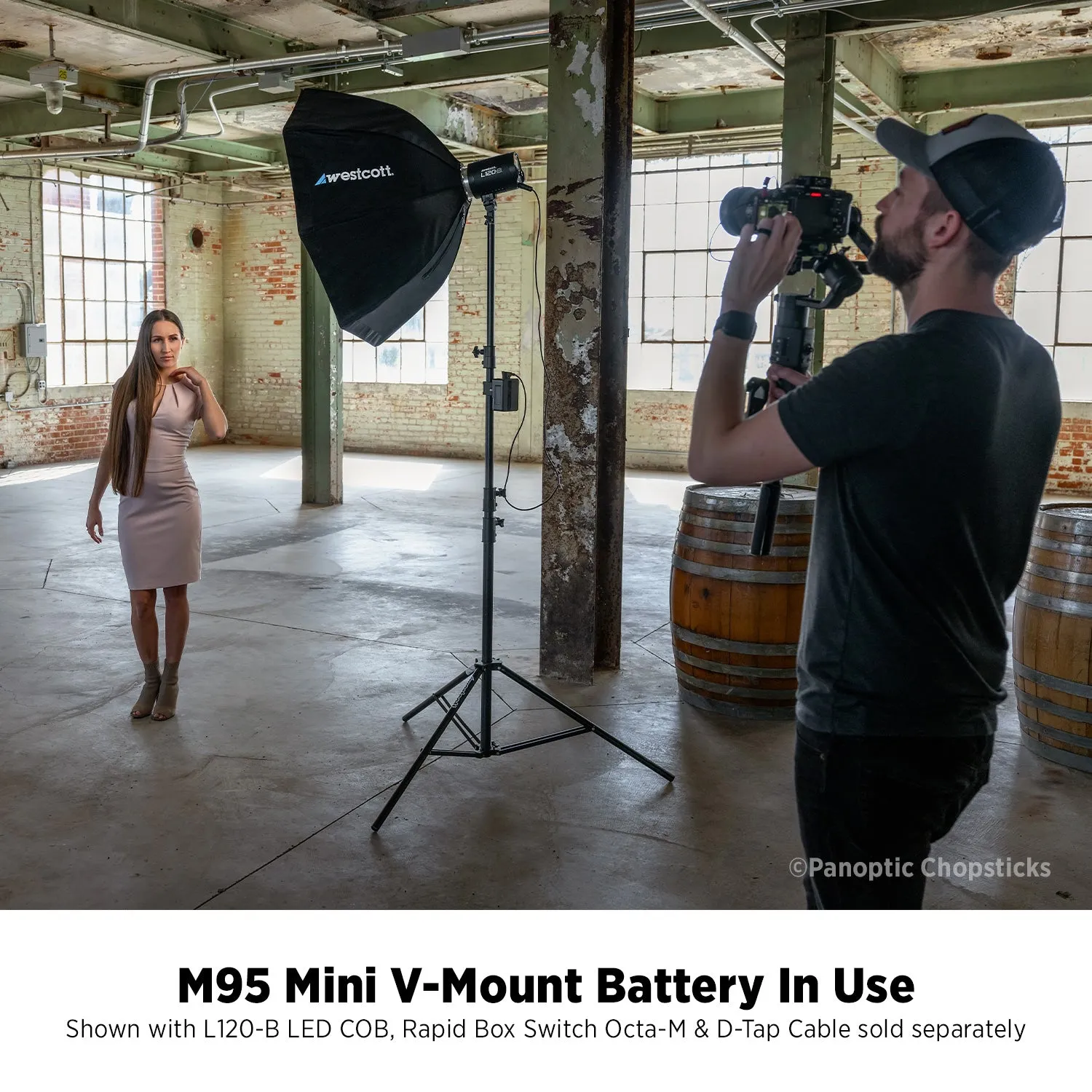 MV95 Mini V-Mount Battery with USB-C (14.8V, 95Wh)