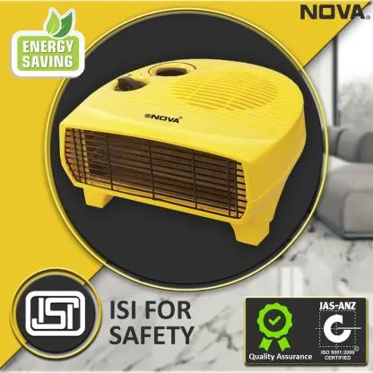 Nova ISI Mark NH 1234 Ultra Silent Fan Room Heater