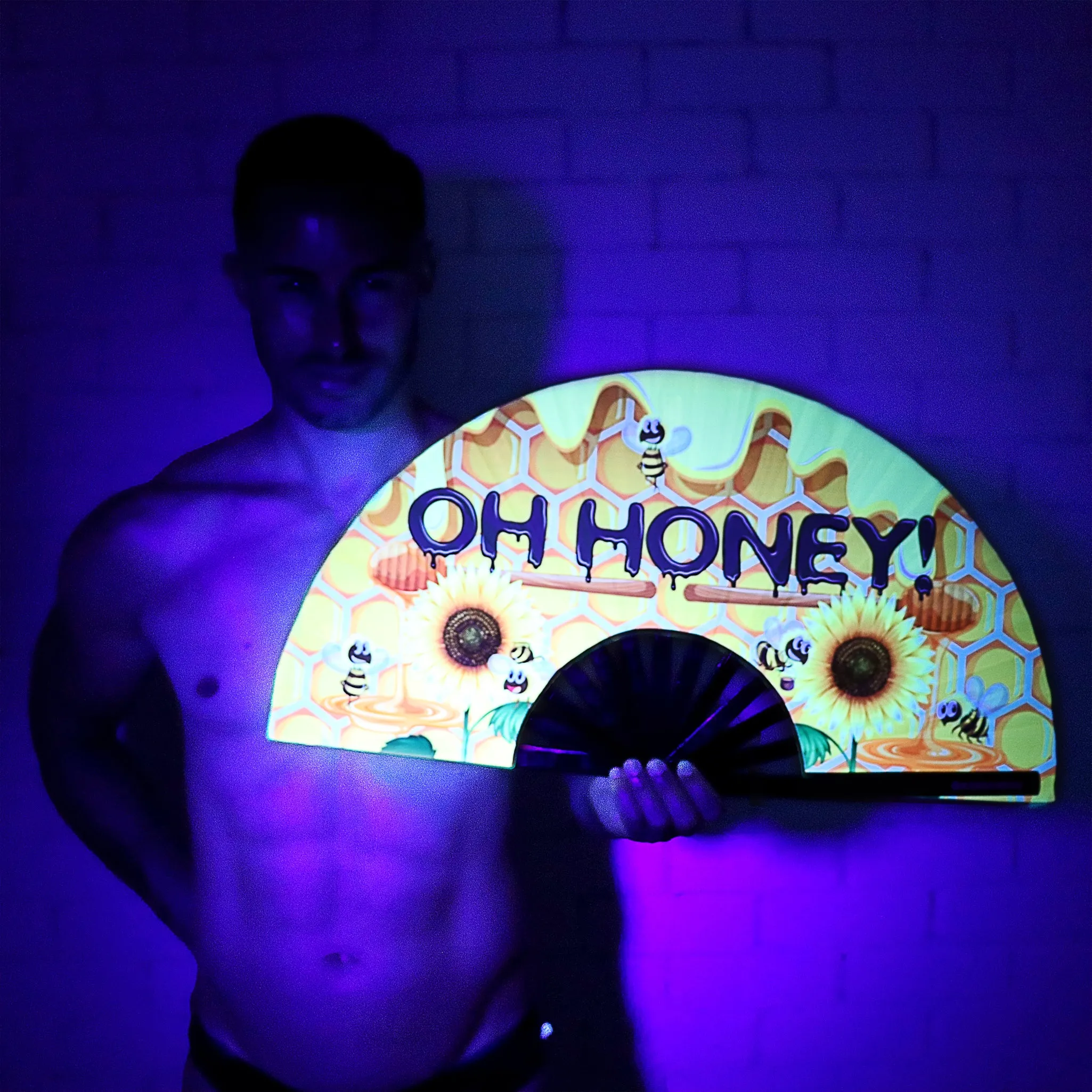 Oh Honey UV Party Fan