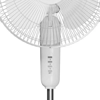 Open Box - Holmes 16" Oscillating 3 Speed Manual Stand Fan White
