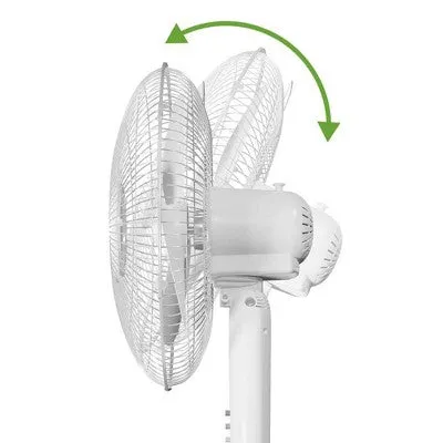 Open Box - Holmes 16" Oscillating 3 Speed Manual Stand Fan White