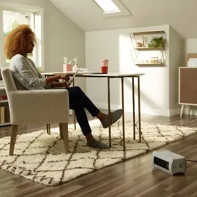 Open Box - Honeywell Dual Position Heater Fan Gray