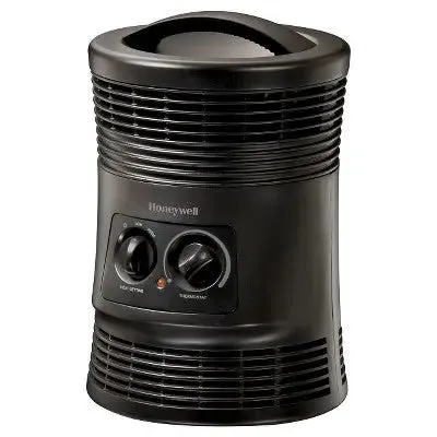 Open Box - Honeywell HHF360B 1500W 360˚ Surround Indoor Heater Black