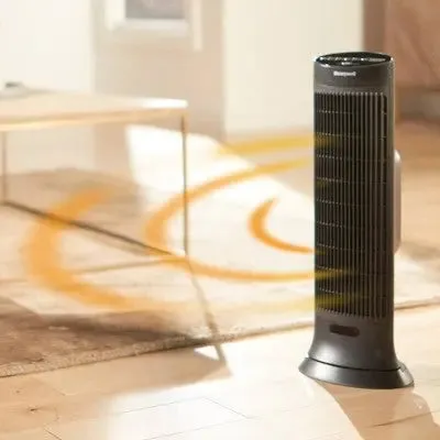 Open Box - Honeywell Slim Ceramic Tower Heater Black