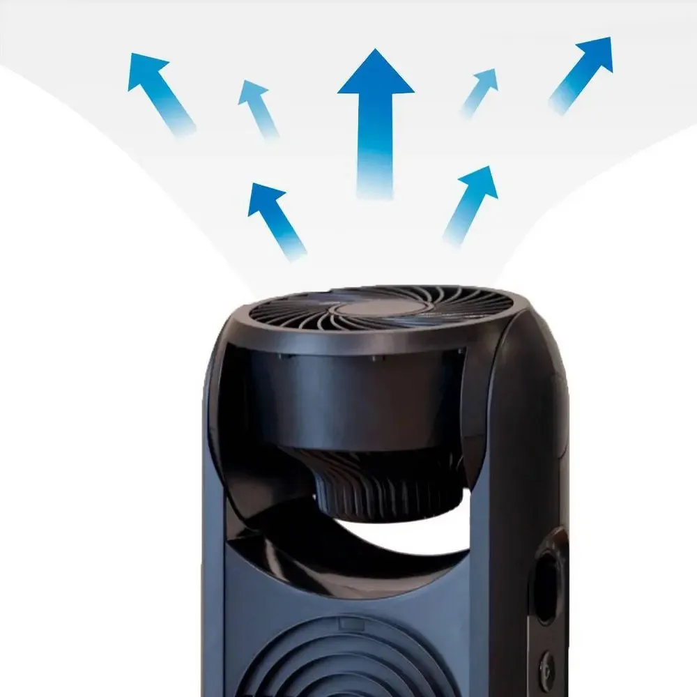 Open Box - Honeywell Turbo Force 2 in 1 Tower Oscillating Fan Black