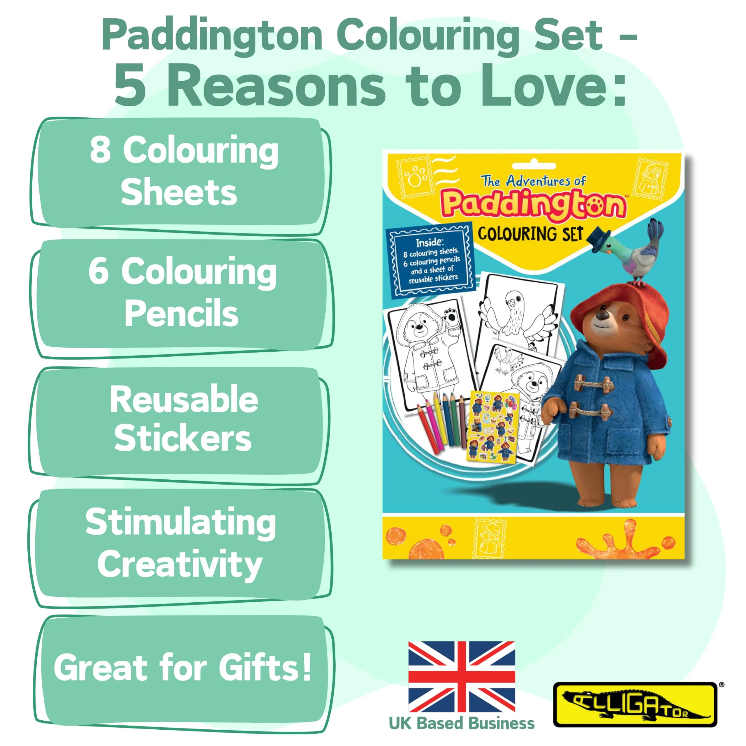 Paddington Colouring Set