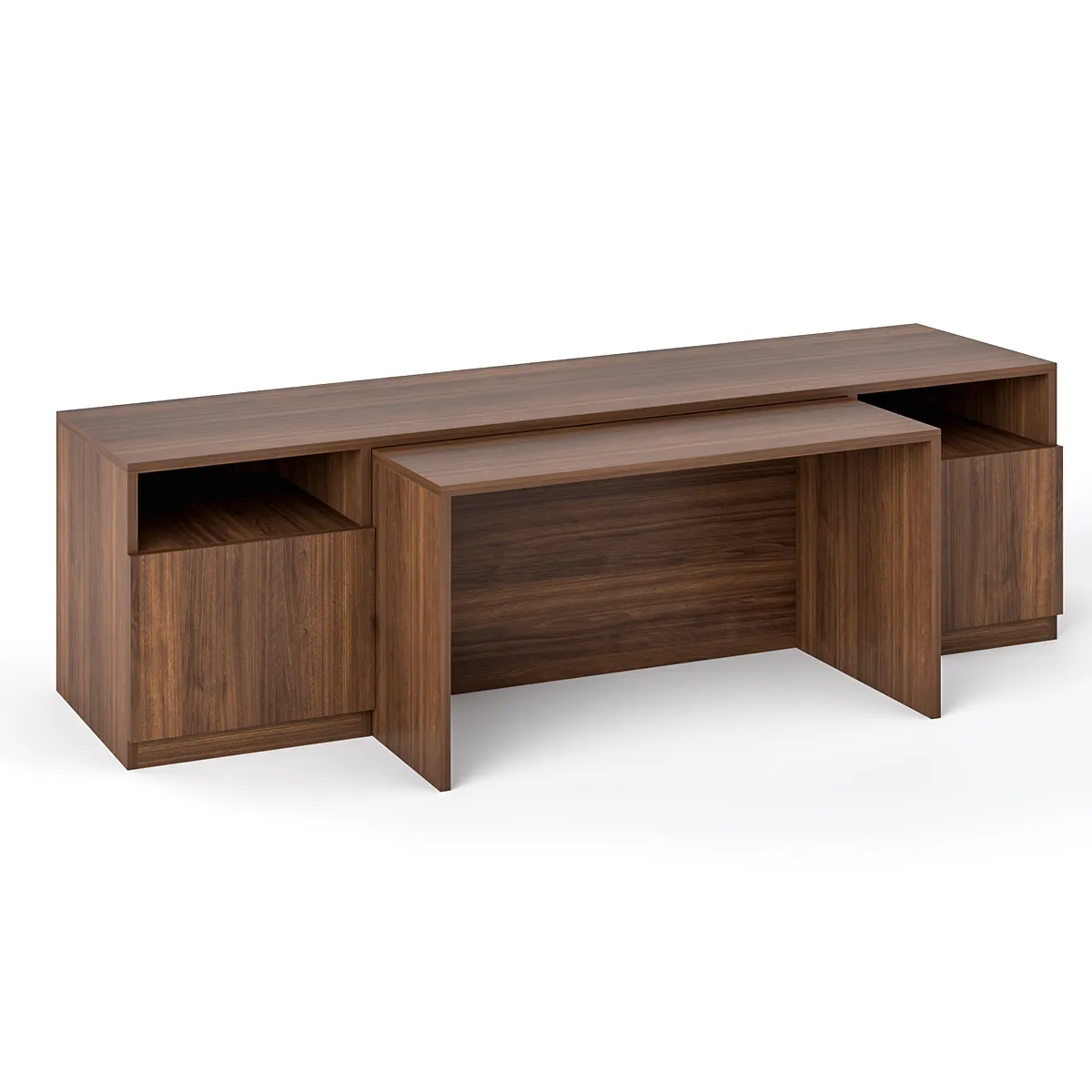 Pengu Tv unit with hidden coffee table