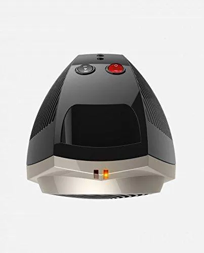 Personal Indoor/Outdoor Compact Size Vortex Heater that Perfectly Fits Easily On or Under Desktops/Tabletops with Automatic Safety Shut-Off System, Vortex Heat Circulation for Small/Personal Spaces