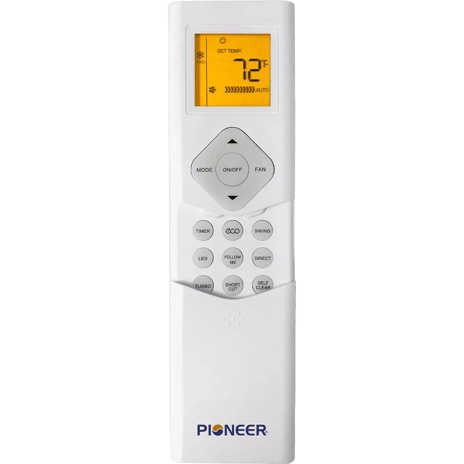Pioneer WYS018GMFI19RL 18000 BTU 19 SEER 230V Ductless Mini-Split Air Conditioner Heat Pump System Full Set New