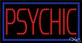 Psychic LED Sign (High Impact, Energy Efficient)