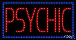 Psychic LED Sign (High Impact, Energy Efficient)