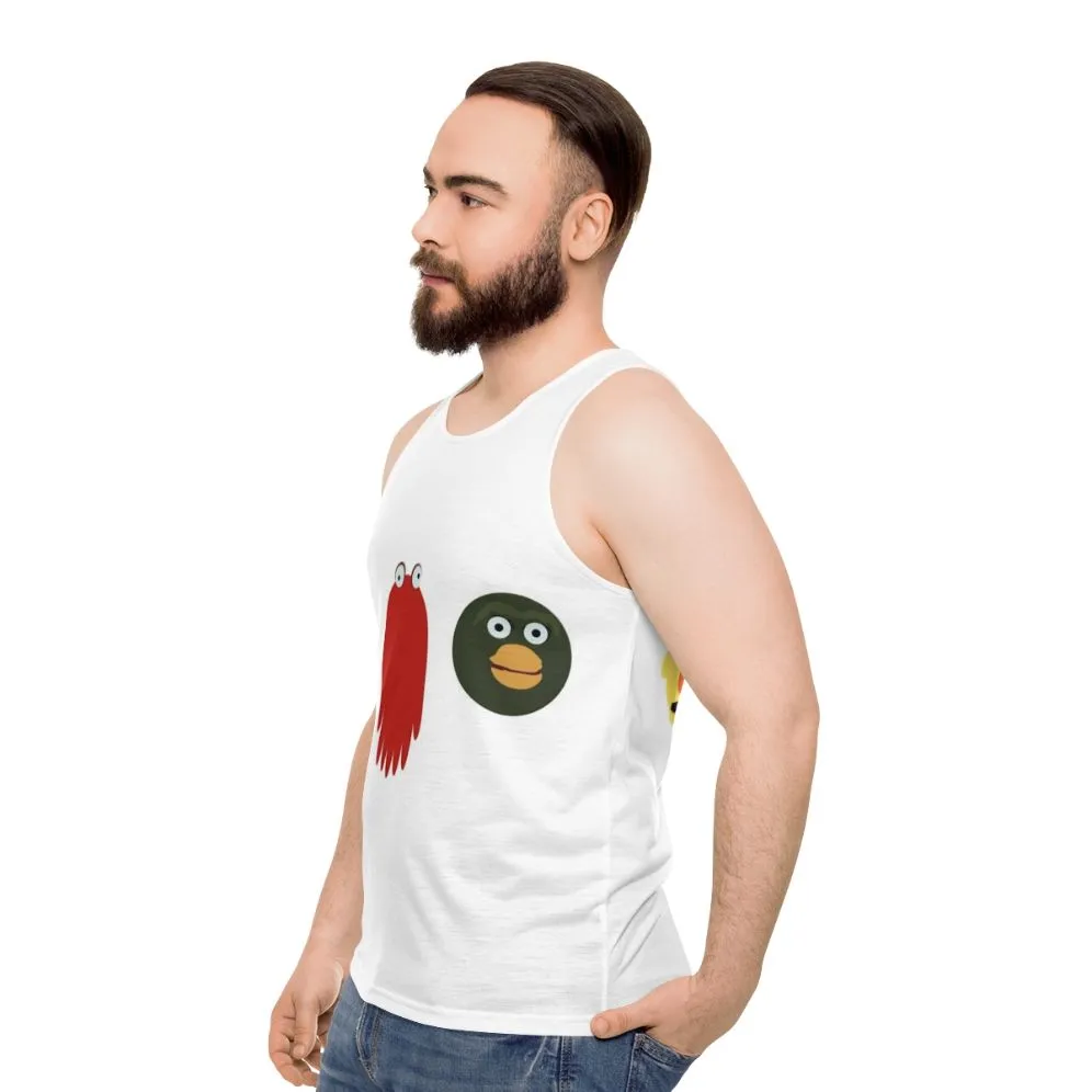 "Don't Hug Me I'm Scared" Unisex Tank Top | Dark Humor YouTube Viral