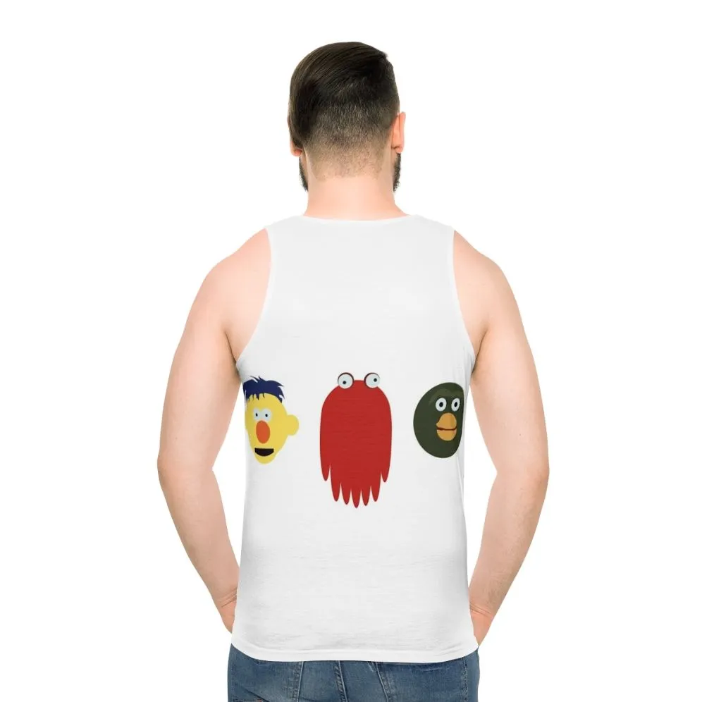 "Don't Hug Me I'm Scared" Unisex Tank Top | Dark Humor YouTube Viral