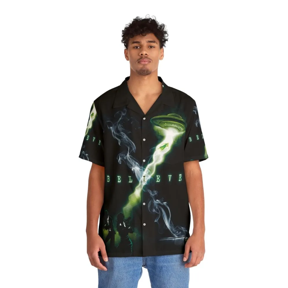 "I Believe" X-Files Hawaiian Shirt