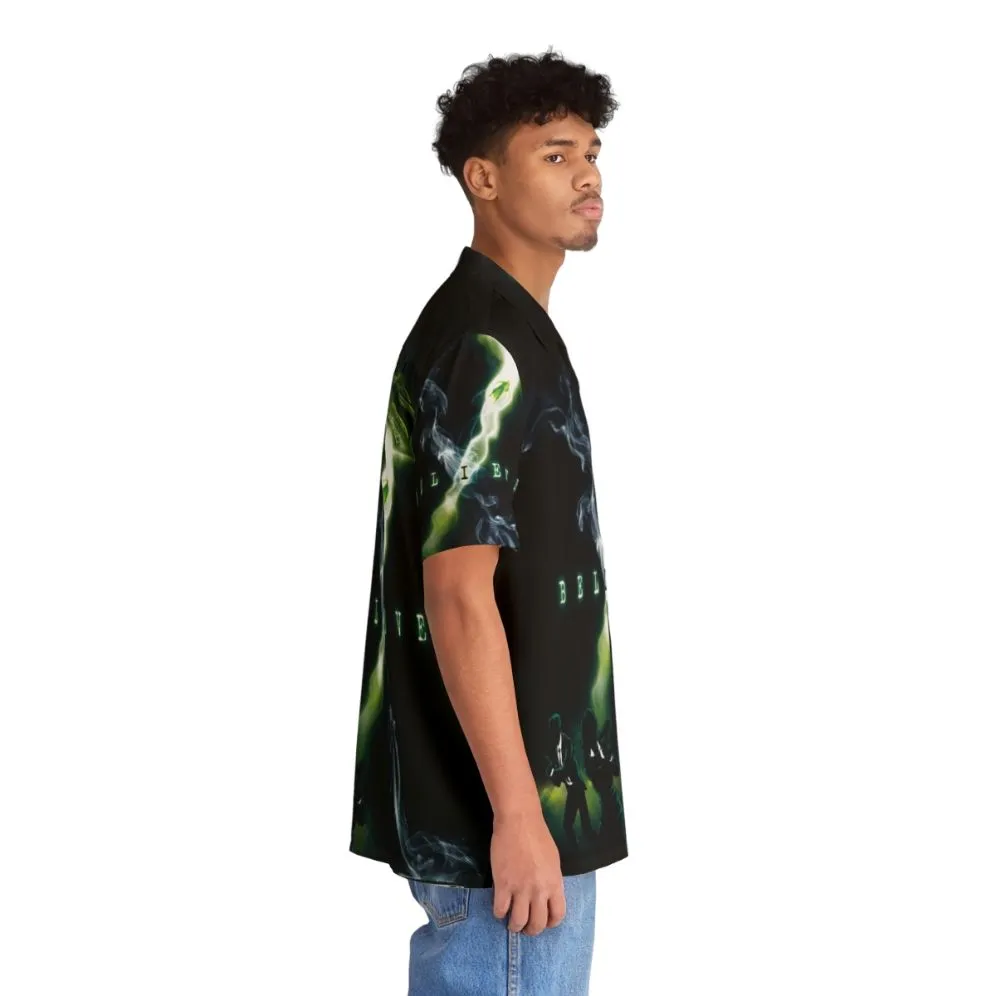 "I Believe" X-Files Hawaiian Shirt