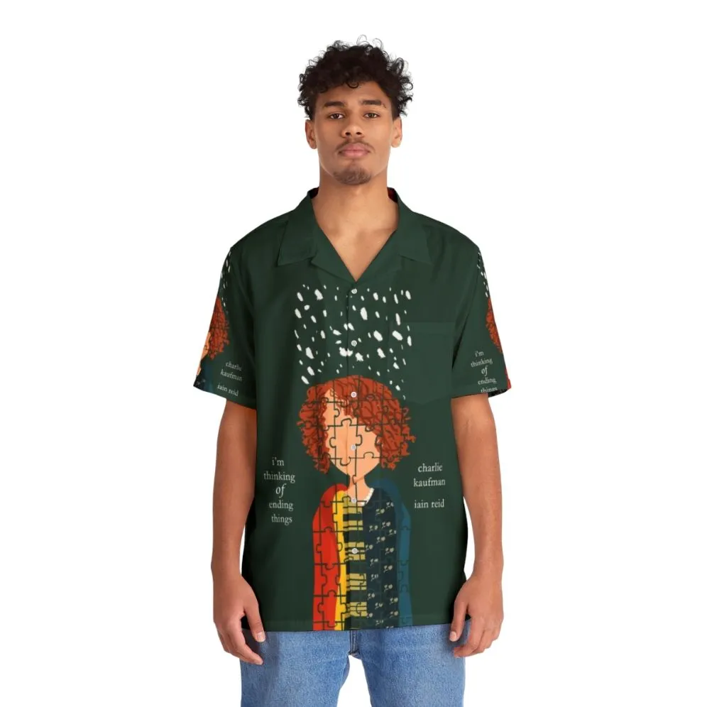 "I M Thinking Of Ending Things Minimal Poster Hawaiian Shirt"