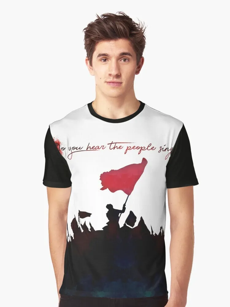 "Les Miserables: 'Do You Hear The People Sing?' Graphic T-Shirt"