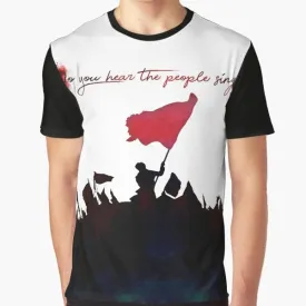 "Les Miserables: 'Do You Hear The People Sing?' Graphic T-Shirt"