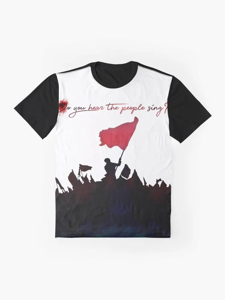 "Les Miserables: 'Do You Hear The People Sing?' Graphic T-Shirt"