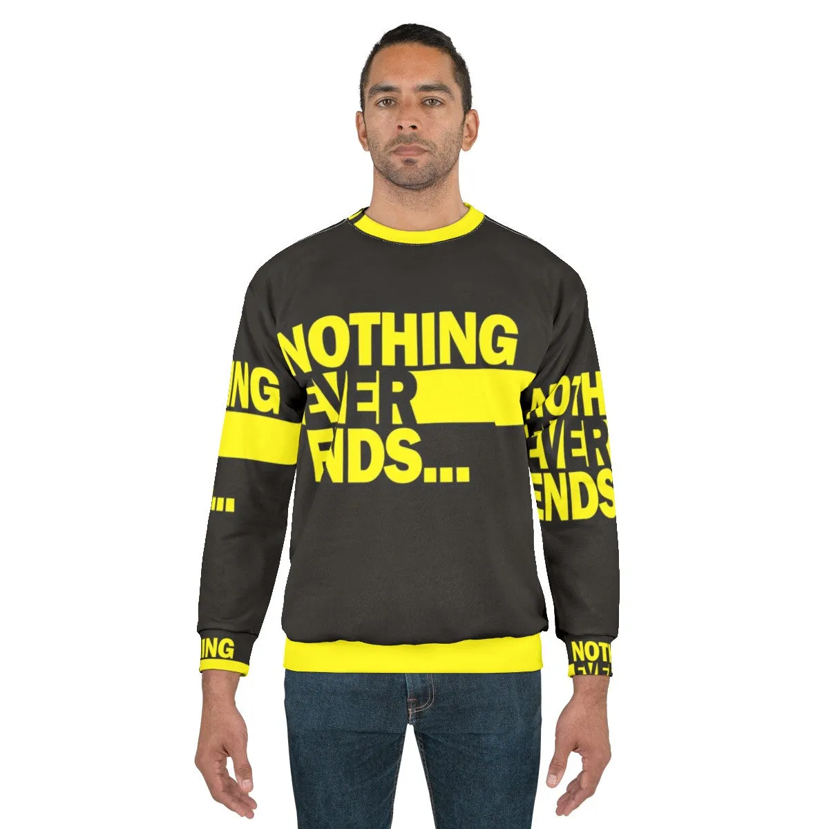 "Nothing Ever Ends" Watchmen Superhero Sweatshirt