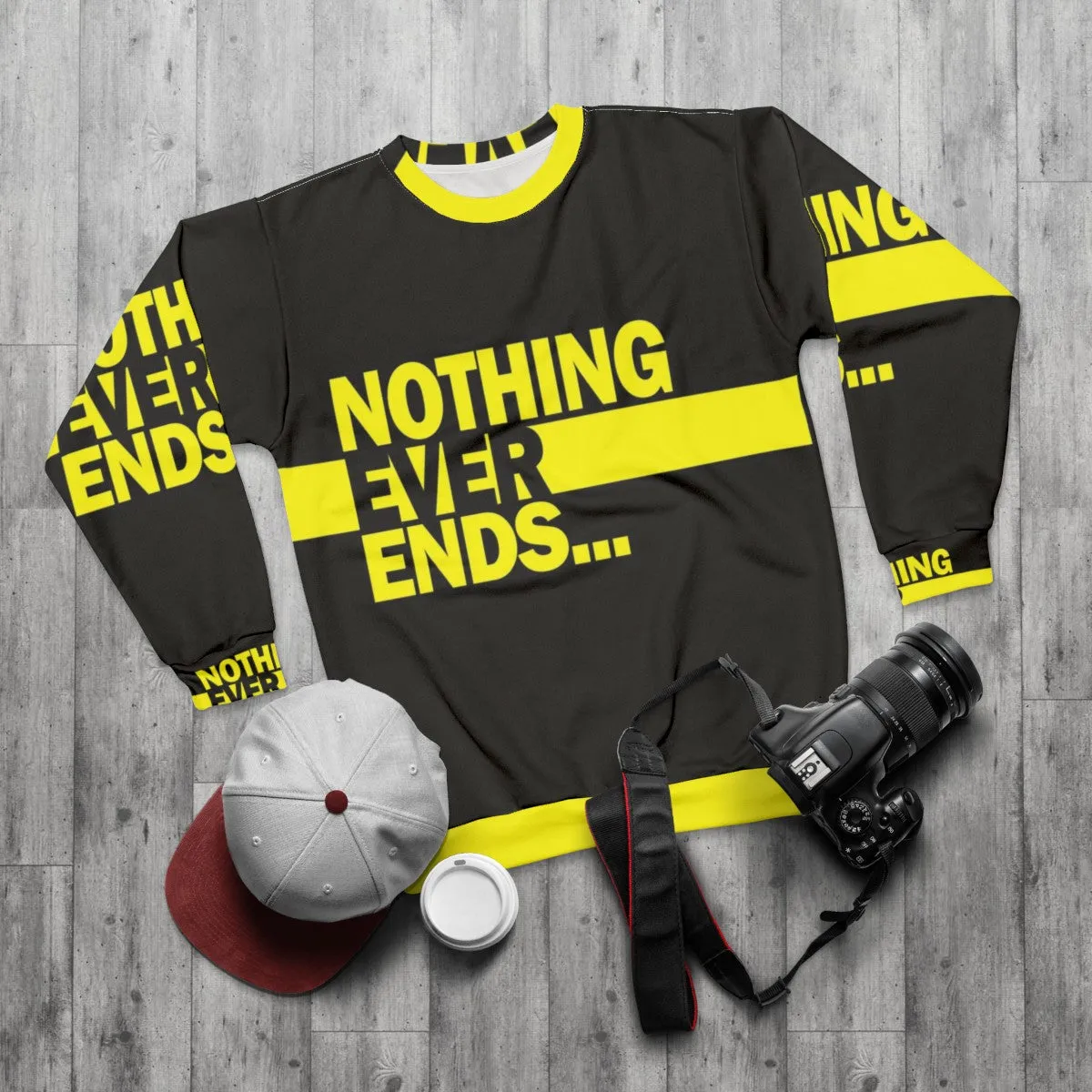 "Nothing Ever Ends" Watchmen Superhero Sweatshirt