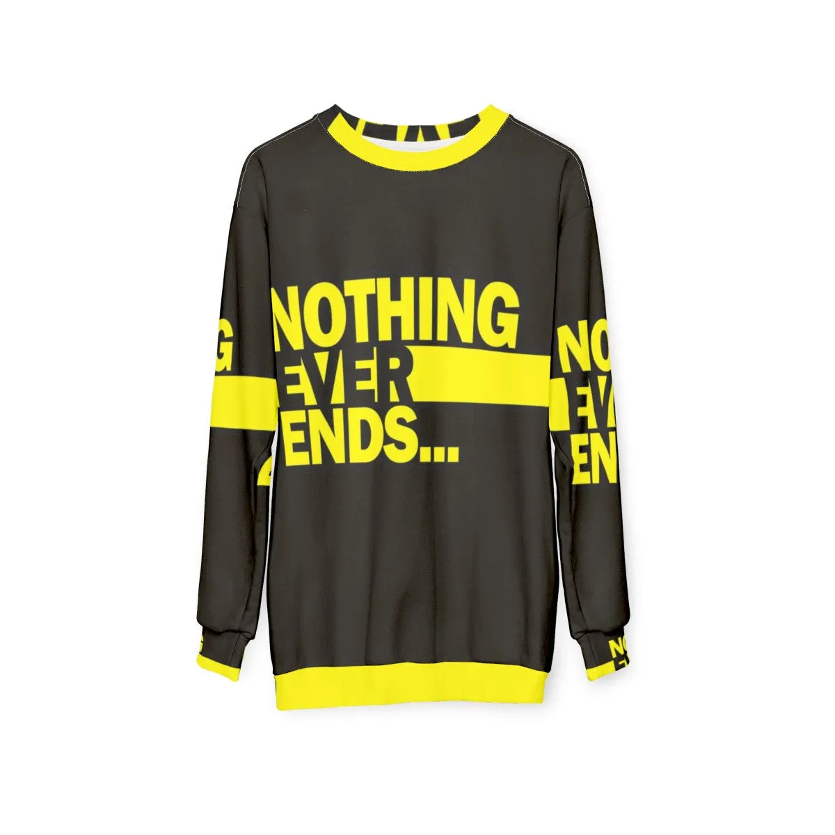 "Nothing Ever Ends" Watchmen Superhero Sweatshirt