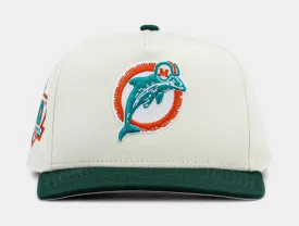 Shoe Palace Exclusive Miami Dolphins 50 Seasons 950AF Snapback Mens Hat (Blue/Orange)
