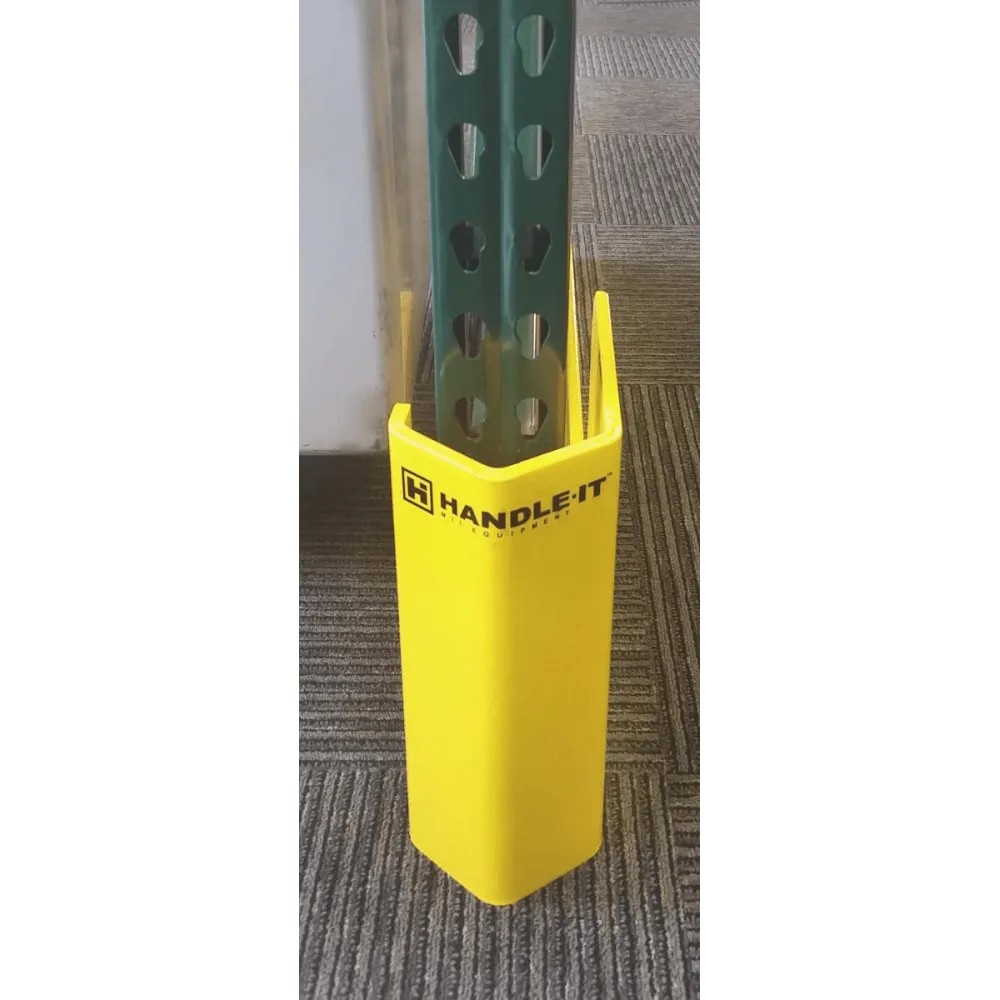 Space-Saving End of Aisle Rack Protector