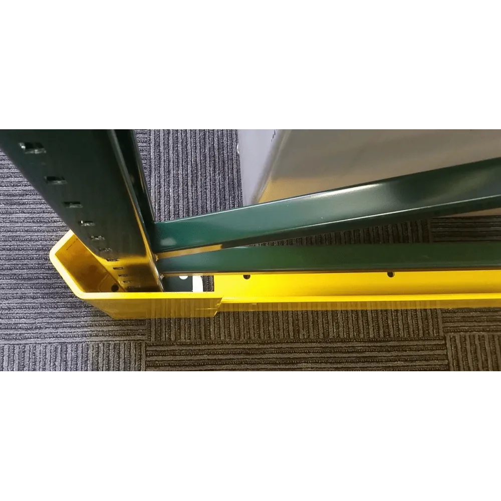 Space-Saving End of Aisle Rack Protector