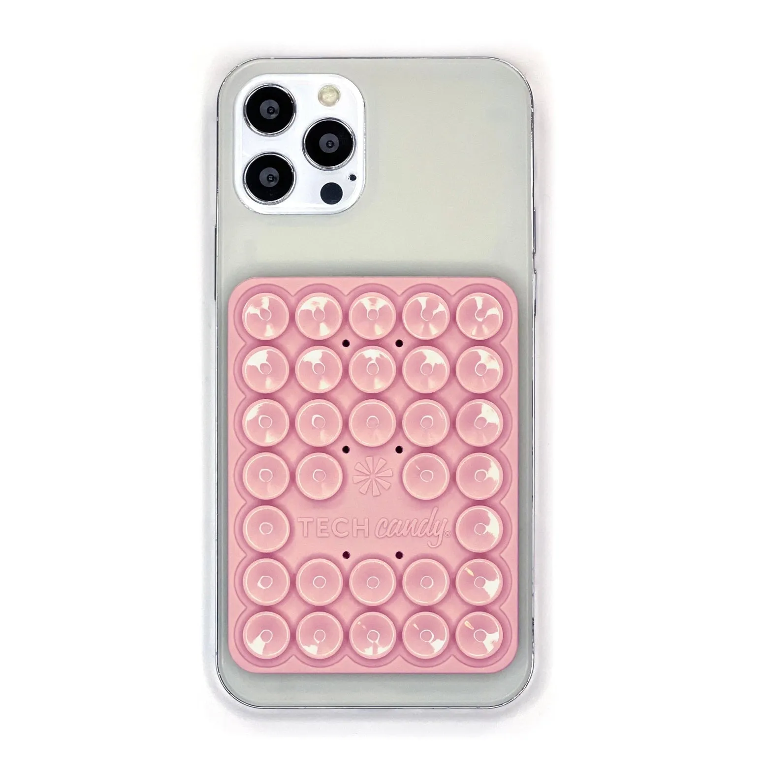 Stick 'em Up 2-sided Phone Suction Pad - Pink