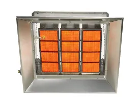 Sunstar Heating Products SG8-N - StarGlo Hanging Heater Infrared Ceramic, 80k BTU - Natural Gas