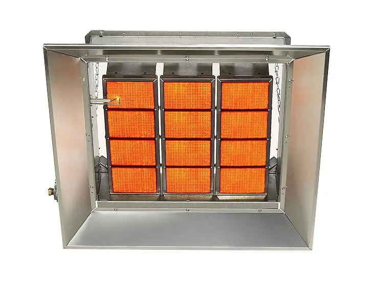 Sunstar Heating Products SG8-N - StarGlo Hanging Heater Infrared Ceramic, 80k BTU - Natural Gas