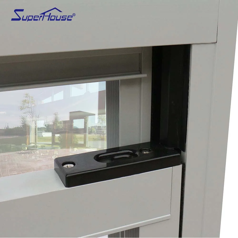 Superhouse Thermal break aluminum frame wall glass single hung window
