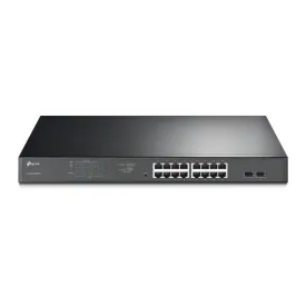 Tp-Link Jetstream Tl-Sg1218mpe - Switch - 16 Ports - Smart - Rack-Mountable
