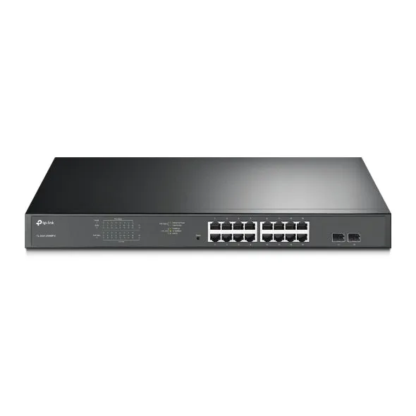 Tp-Link Jetstream Tl-Sg1218mpe - Switch - 16 Ports - Smart - Rack-Mountable